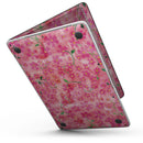 MacBook Pro without Touch Bar Skin Kit - Flowers_with_Stems_over_Pink_Watercolor-MacBook_13_Touch_V3.jpg?