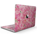 MacBook Pro without Touch Bar Skin Kit - Flowers_with_Stems_over_Pink_Watercolor-MacBook_13_Touch_V7.jpg?