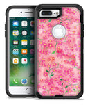 Flowers with Stems over Pink Watercolor - iPhone 7 Plus/8 Plus OtterBox Case & Skin Kits