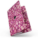 MacBook Pro with Touch Bar Skin Kit - Flowers_with_Stems_over_Wine_Watercolor-MacBook_13_Touch_V7.jpg?