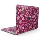 MacBook Pro with Touch Bar Skin Kit - Flowers_with_Stems_over_Wine_Watercolor-MacBook_13_Touch_V9.jpg?