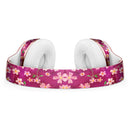 Flowers with Stems over Wine Watercolor Full-Body Skin Kit for the Beats by Dre Solo 3 Wireless Headphones
