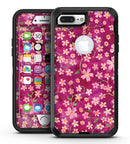 Flowers with Stems over Wine Watercolor - iPhone 7 Plus/8 Plus OtterBox Case & Skin Kits