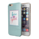 Focus on the Good iPhone 6/6s or 6/6s Plus 2-Piece Hybrid INK-Fuzed Case
