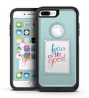 Focus on the Good - iPhone 7 or 7 Plus Commuter Case Skin Kit