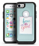 Focus on the Good - iPhone 7 or 7 Plus Commuter Case Skin Kit
