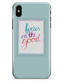 Focus on the Good - iPhone X Clipit Case