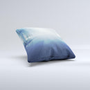 Foggy Back Road ink-Fuzed Decorative Throw Pillow