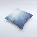 Foggy Back Road ink-Fuzed Decorative Throw Pillow