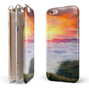 Foggy Mountainside iPhone 6/6s or 6/6s Plus 2-Piece Hybrid INK-Fuzed Case