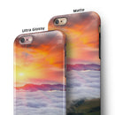 Foggy Mountainside iPhone 6/6s or 6/6s Plus 2-Piece Hybrid INK-Fuzed Case