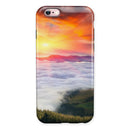 Foggy Mountainside iPhone 6/6s or 6/6s Plus 2-Piece Hybrid INK-Fuzed Case