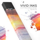 Foggy Mountainside - Premium Decal Protective Skin-Wrap Sticker compatible with the Juul Labs vaping device