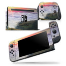 Foggy Mountainside - Vinyl Skin Wrap for Nintendo Switch 2, OLED, Lite, Pro Controller, Wii & Classic Handhelds