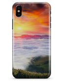 Foggy Mountainside - iPhone X Clipit Case