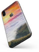 Foggy Mountainside - iPhone X Skin-Kit