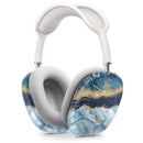 Foiled Marble Agate - Full Body Skin Decal Wrap Kit for Apple AirPods Pro Max