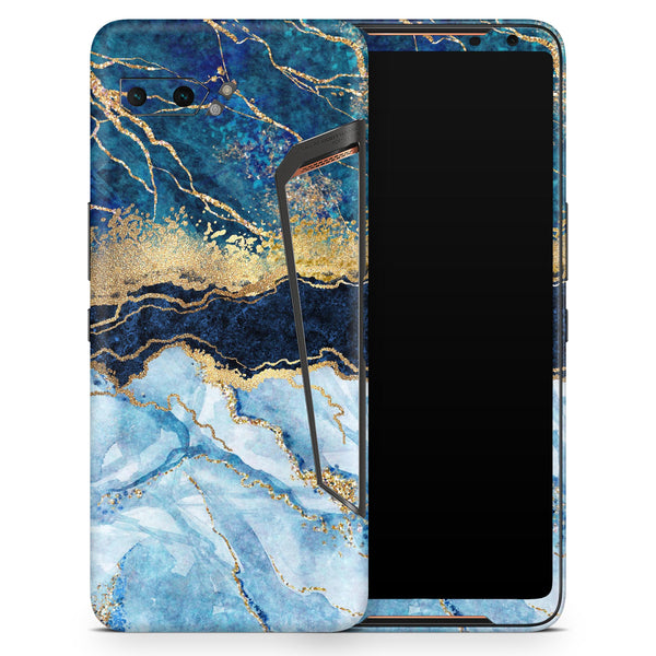 Foiled Marble Agate - Full Body Skin Decal Wrap Kit for Asus Phones