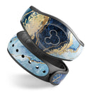 Foiled Marble Agate - Full Body Skin Decal Wrap Kit for Disney Magic Band