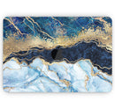 Foiled Marble Agate // Skin Decal Wrap Kit Compatible with the Apple MacBook Pro, Pro with Touch Bar or Air (11, 12, 13, 15 & 16" - All Versions Available)
