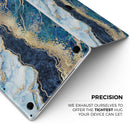 Foiled Marble Agate // Skin Decal Wrap Kit Compatible with the Apple MacBook Pro, Pro with Touch Bar or Air (11, 12, 13, 15 & 16" - All Versions Available)