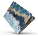 Foiled Marble Agate // Skin Decal Wrap Kit Compatible with the Apple MacBook Pro, Pro with Touch Bar or Air (11, 12, 13, 15 & 16" - All Versions Available)