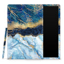 Foiled Marble Agate - Full Body Skin Decal Wrap Kit for Samsung Galaxy Tablet