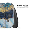 Foiled Marble Agate - Vinyl Skin Wrap for Nintendo Switch 2, OLED, Lite, Pro Controller, Wii & Classic Handhelds