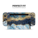 Foiled Marble Agate - Vinyl Skin Wrap for Nintendo Switch 2, OLED, Lite, Pro Controller, Wii & Classic Handhelds