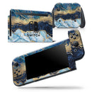 Foiled Marble Agate - Vinyl Skin Wrap for Nintendo Switch 2, OLED, Lite, Pro Controller, Wii & Classic Handhelds