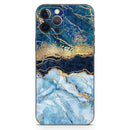 Foiled Marble Agate // Full-Body Skin Decal Wrap Cover for Apple iPhone 15, 14, 13, Pro, Pro Max, Mini, XR, XS, SE (All Models)