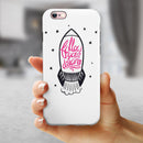 Follow Your Dreams iPhone 6/6s or 6/6s Plus 2-Piece Hybrid INK-Fuzed Case