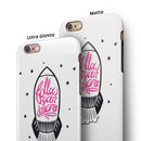 Follow Your Dreams iPhone 6/6s or 6/6s Plus 2-Piece Hybrid INK-Fuzed Case