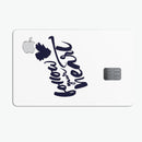 Follow Your Heart - Premium Protective Decal Skin-Kit for the Apple Credit Card