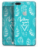 Follow Your Heart Feathers - Skin-kit for the iPhone 8 or 8 Plus
