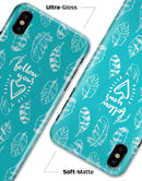 Follow Your Heart Feathers - iPhone X Clipit Case