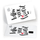 Follow Your Heart V2 - Premium Protective Decal Skin-Kit for the Apple Credit Card