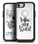 Follow Your Heart V2 - iPhone 7 or 7 Plus Commuter Case Skin Kit
