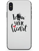 Follow Your Heart V2 - iPhone X Skin-Kit
