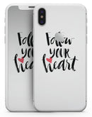 Follow Your Heart V2 - iPhone X Skin-Kit