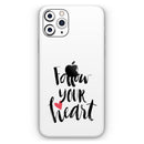 Follow Your Heart V2  - Protective Skin Wrap & Decal – Compatible with iPhone SE to iPhone 17 Pro Max (All Models)