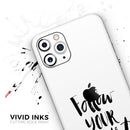 Follow Your Heart V2  - Protective Skin Wrap & Decal – Compatible with iPhone SE to iPhone 17 Pro Max (All Models)
