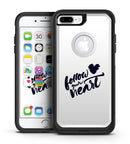 Follow Your Heart - iPhone 7 or 7 Plus Commuter Case Skin Kit