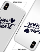 Follow Your Heart - iPhone X Clipit Case