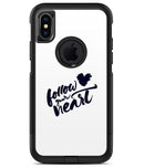 Follow Your Heart - iPhone X OtterBox Case & Skin Kits