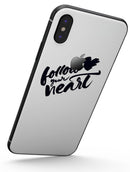 Follow Your Heart - iPhone X Skin-Kit