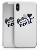 Follow Your Heart - iPhone X Skin-Kit