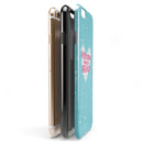 Follow your Heart Brushed iPhone 6/6s or 6/6s Plus 2-Piece Hybrid INK-Fuzed Case