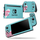 Follow your Heart Brushed - Vinyl Skin Wrap for Nintendo Switch 2, OLED, Lite, Pro Controller, Wii & Classic Handhelds