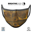 Forest Caverns - Made in USA Mouth Cover Unisex Anti-Dust Cotton Blend Reusable & Washable Face Mask with Adjustable Sizing for Adult or Child